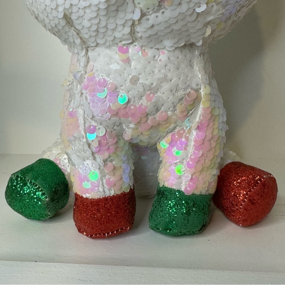 Ty Unicorn with Sequence Body and Glitter Feet and Horn - Picture 7 of 9